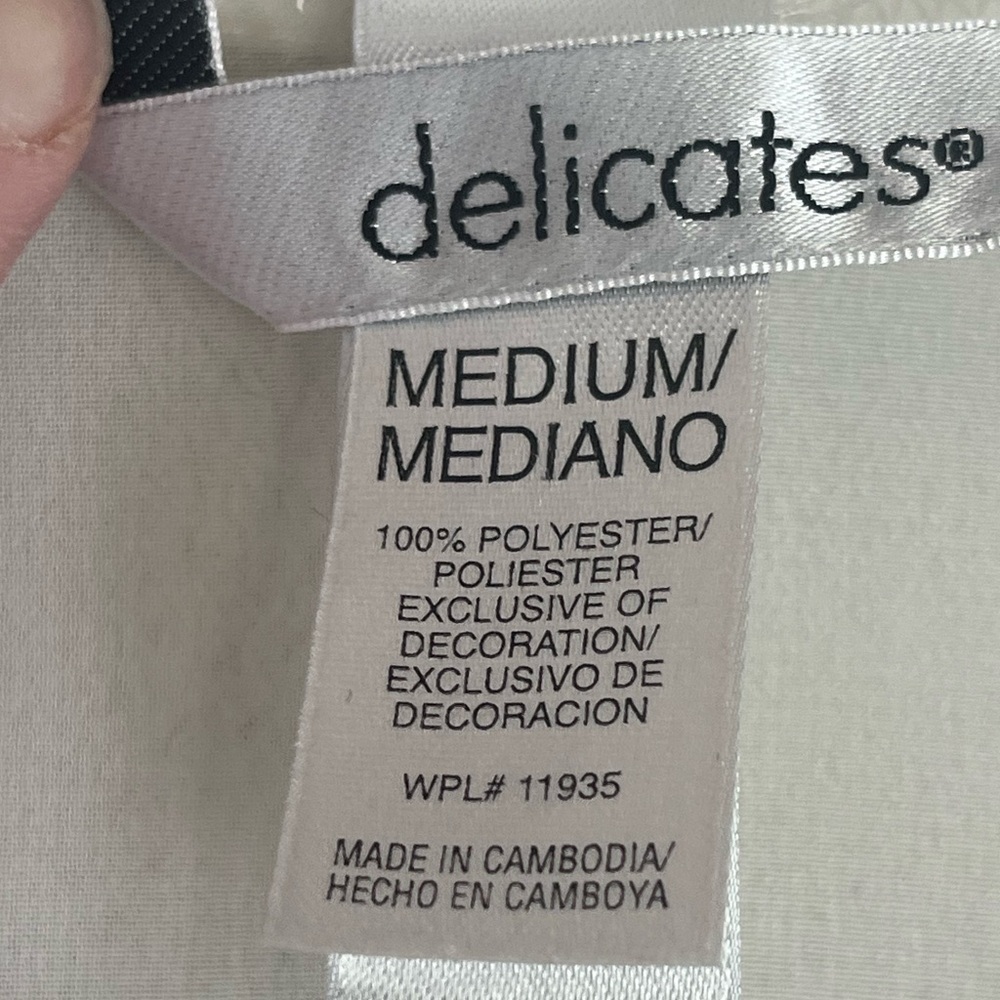 Bridal Delicates Lace Bodice Ivory Satin Maxi NightGown & Robe Sz M Honeymoon - Picture 15 of 16